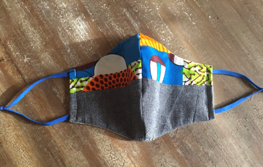 Authentic African Print Face Mask