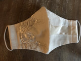 Wedding Face Mask (Lace or Embroidery Options) - PHOTO Ready!