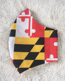 Maryland Flag Face Mask