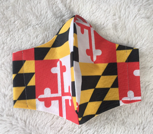 Maryland Flag Face Mask